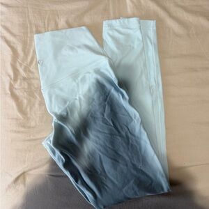Light Blue Ombre Leggings